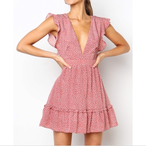 petal and pup slip dress